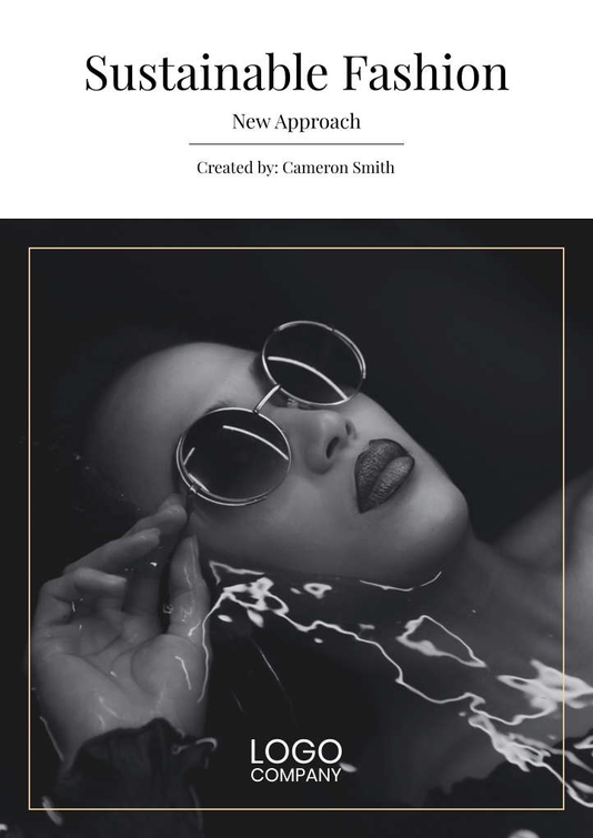 Free e-books sustainable fashion template