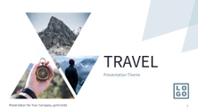 Free presentation travel template