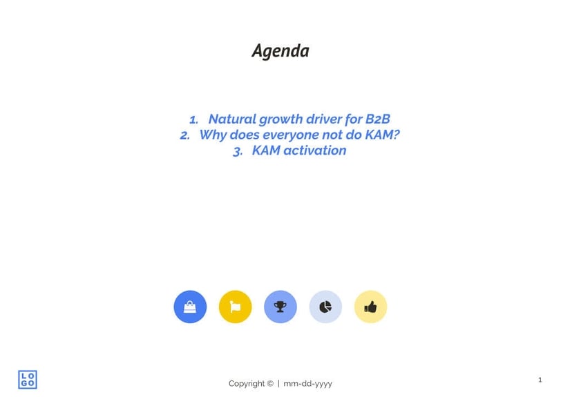 Free e-books  key account management template