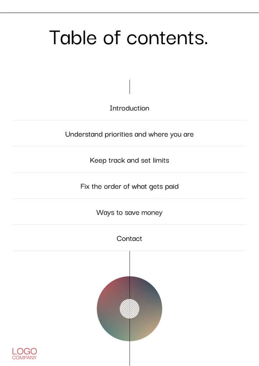 Free e-books investment template
