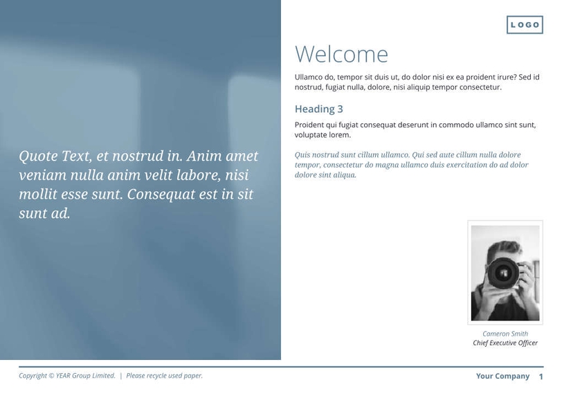 Free e-books simple template