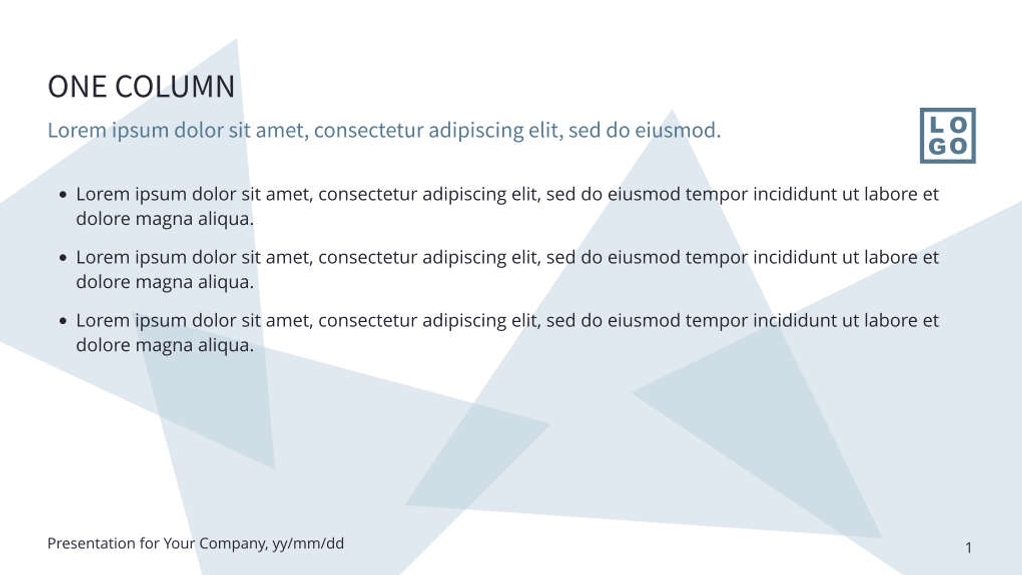 Free presentation travel template