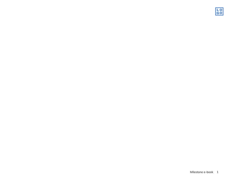 Free e-books milestone template