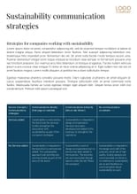 Free e-books sustainable fashion template