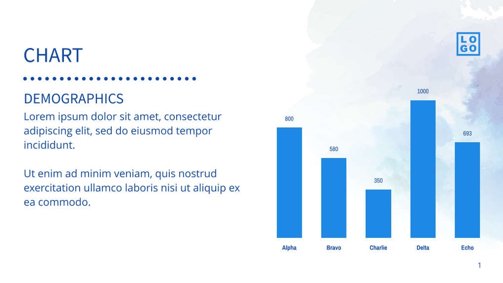 Free presentation water template