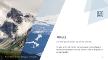 Free presentation travel template