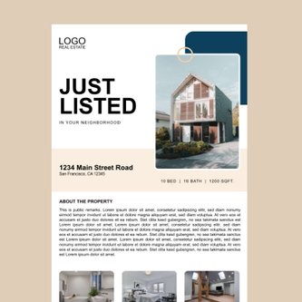 Free real estate – email marketing template