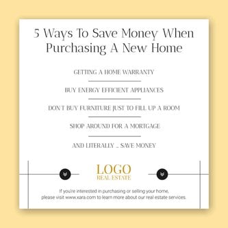 Free real estate – instagram template