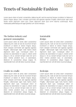 Free e-books sustainable fashion template