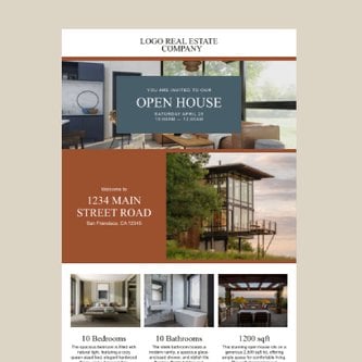 Free real estate – email marketing template