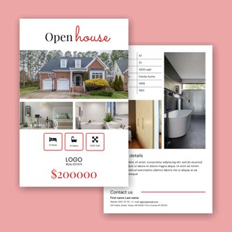 Free real estate – flyer template