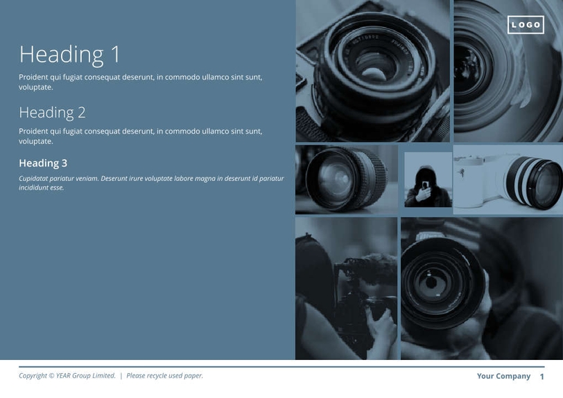 Free e-books simple template