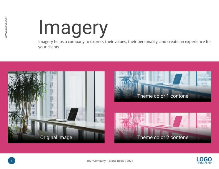 Free e-books basic brand book template