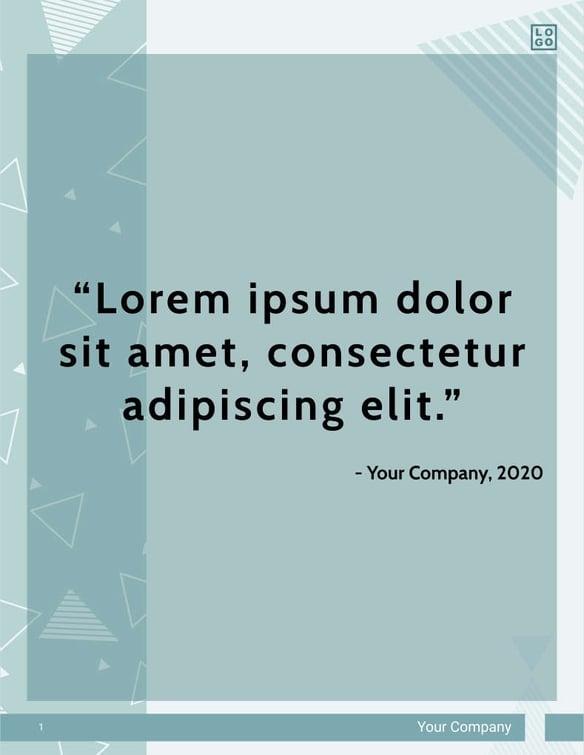 Free proposal – strategy template