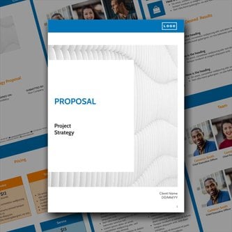 Free proposal project template