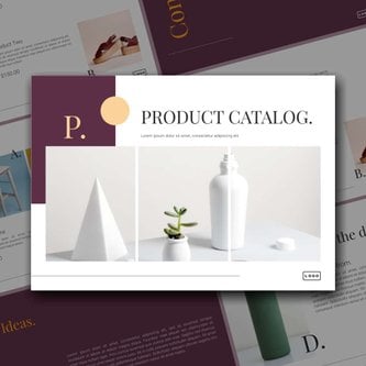 Free catalog product template
