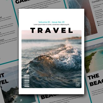 Free catalog travel template