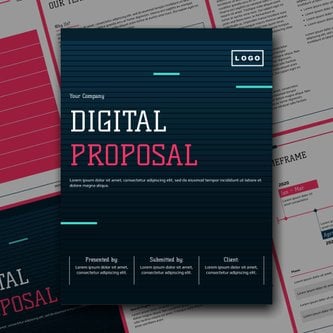 Free proposal data analytics template