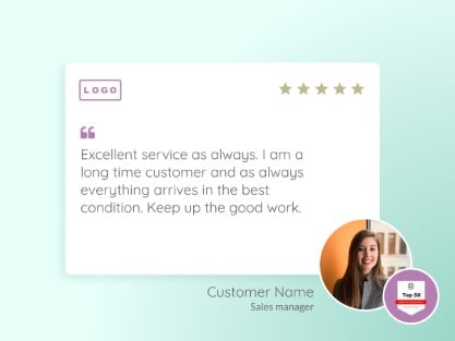 Testimonial template