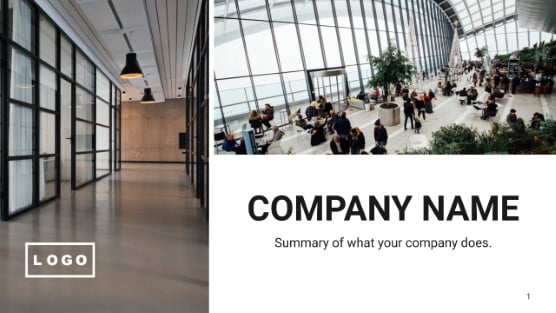 Company profile template
