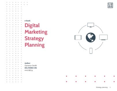 Digital Marketing Strategy template