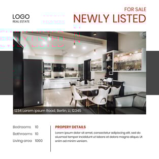 Newly listed template