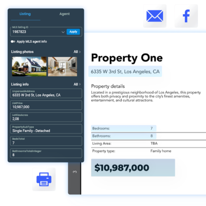 MLS properties example